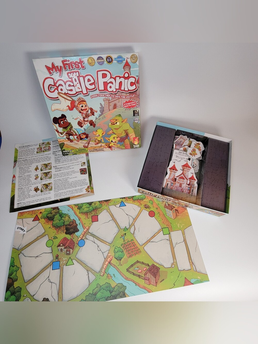 My First Castle Panic Fantasy Cooperative Family Board Game Complete - Picture 3 of 9